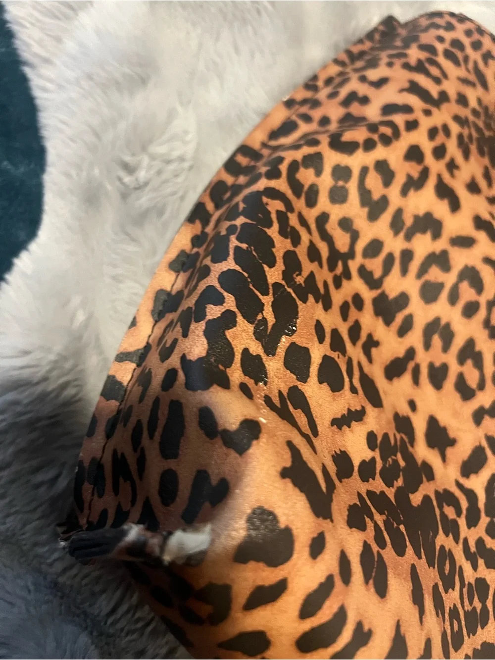 Leopard Print Tote Bag in Brown and Black — Fashionable Everyday Carry